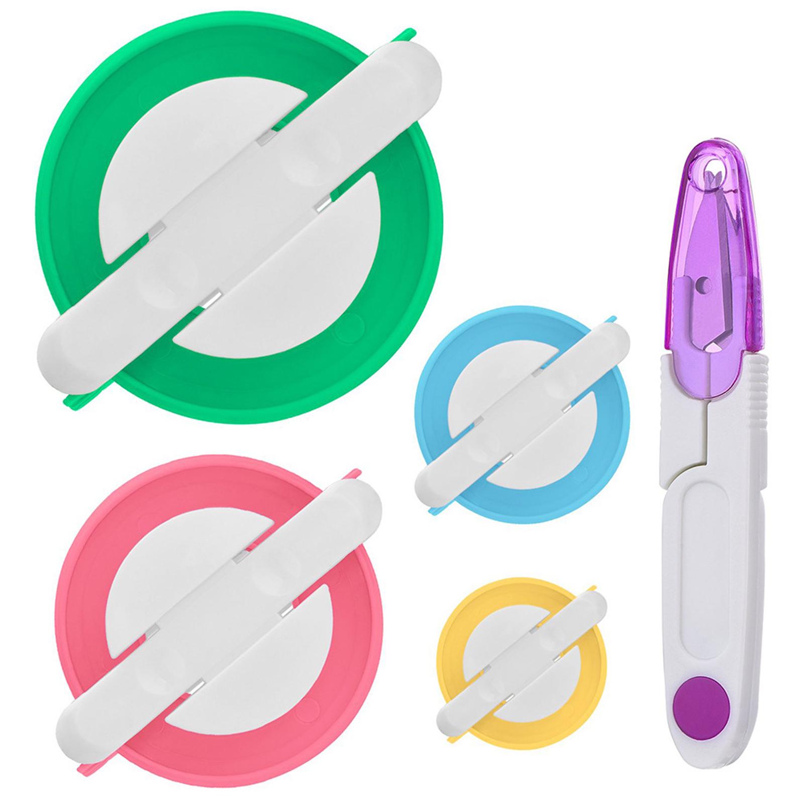 Pom Pom Maker Tool - 폼폼 메이커 플러프 볼 위버 니들