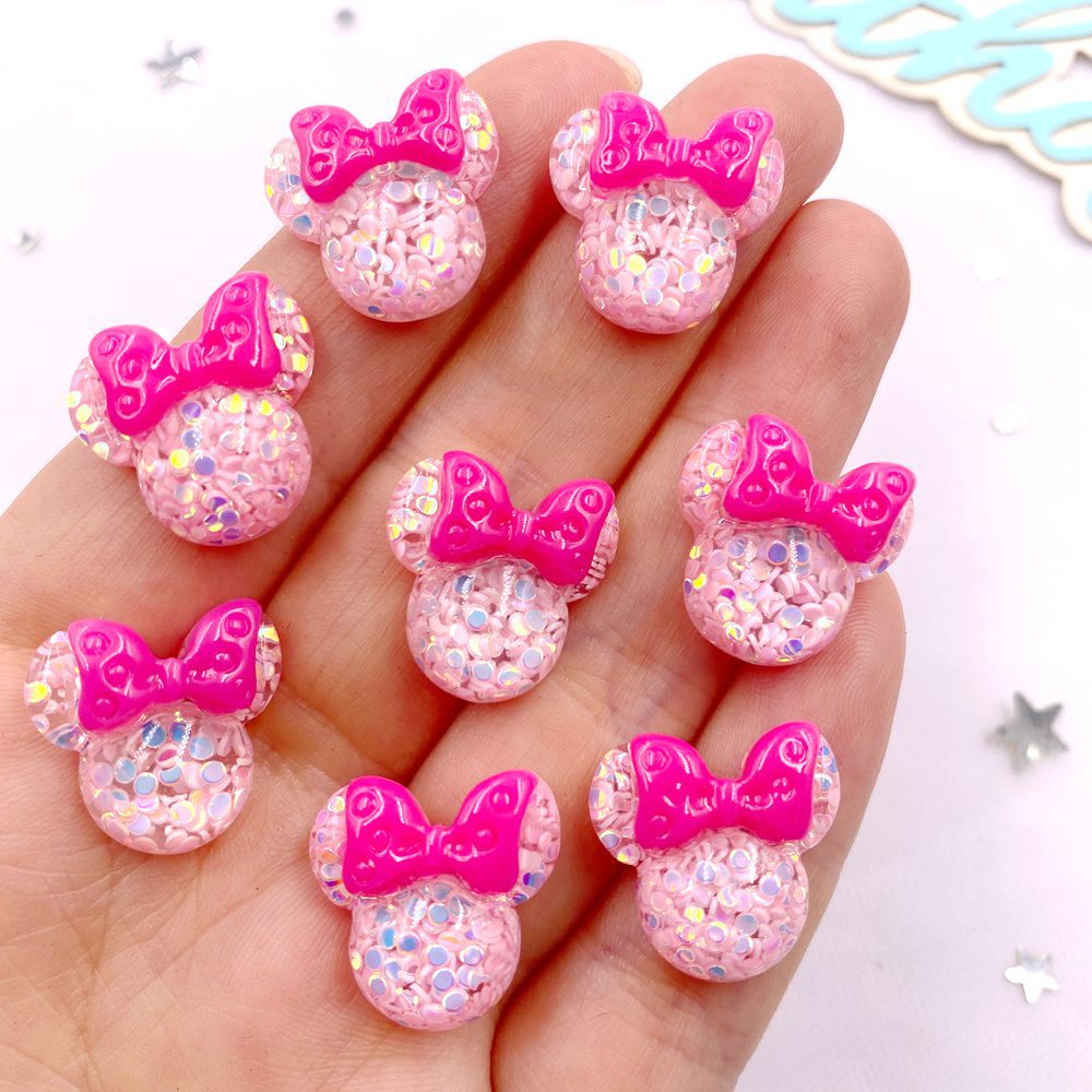 Embellishment Glue Craft - 20PCS 다채로운 수지 미니 만화 활
