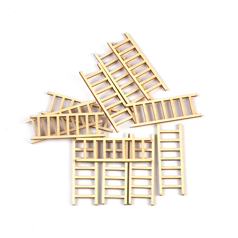 Embellish Craft - 20 개/몫 20x60mm 자연 사다리 나무