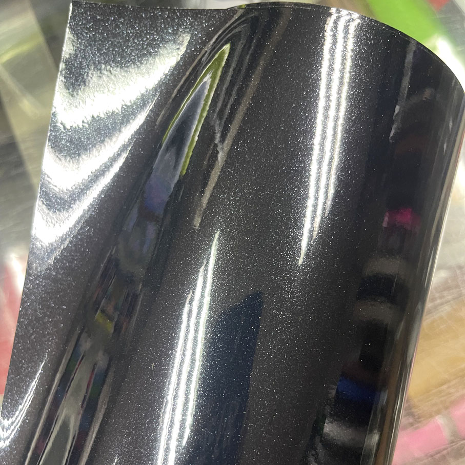 Glitter Vinyl Roll - 20/30/50CM*100/200CM 펄 글로시 블랙 화이트 글리터