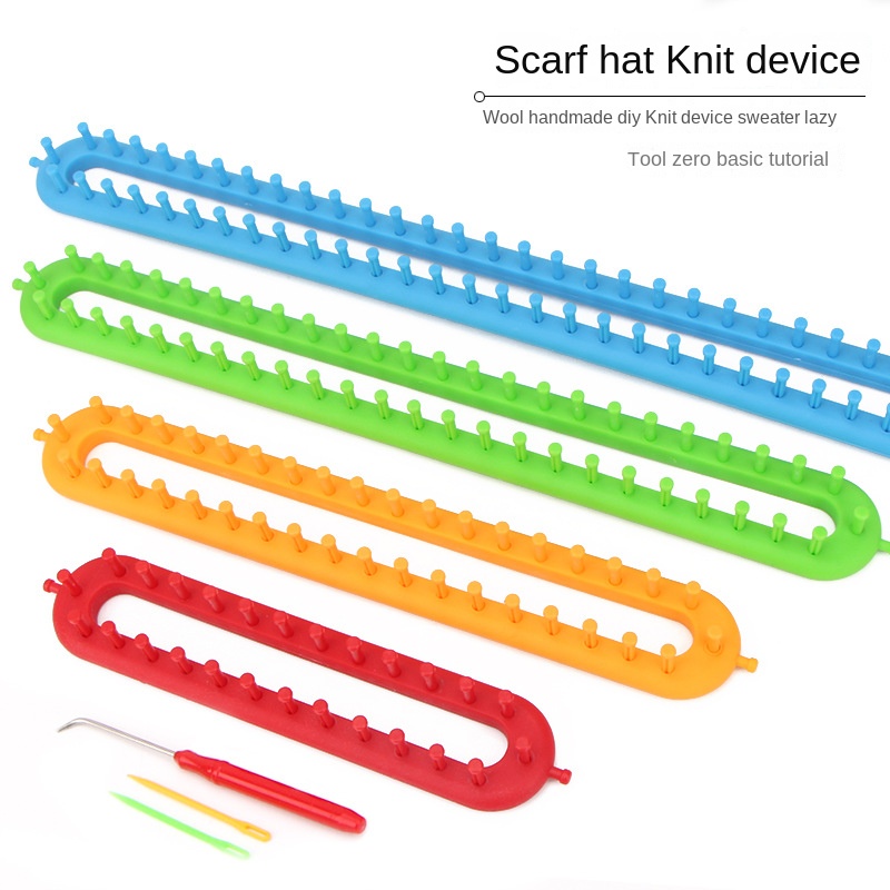 Pom Pom Maker Tool - 직조 직기 뜨개질 키트, 플라스틱 폼폼,