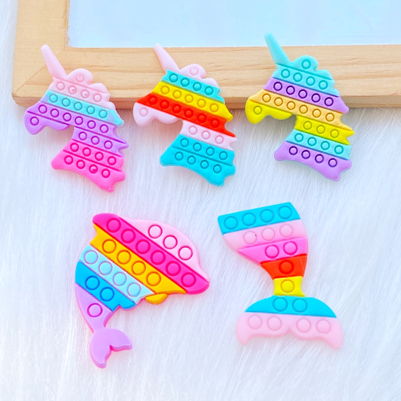 20Pcs 새로운 귀여운 Fishtail 유니콘 돌고래 - Embellishment Glue Craft 리뷰 및 가격