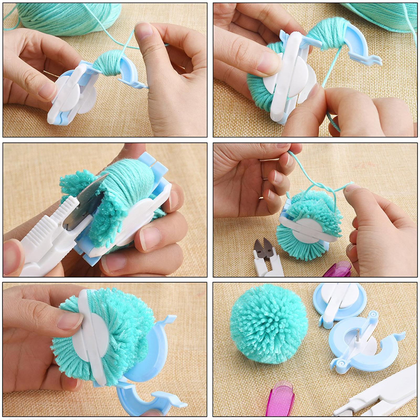 폼폼 메이커 플러프 볼 위버 니들 크래프트 울 얀 뜨개 - Pom Pom Maker Tool 리뷰 및 가격