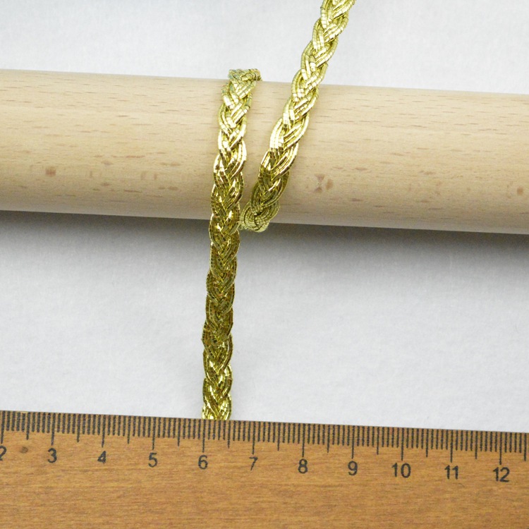 각 팩당 5m/16.4ft 금속성 골드 브레이드 코드  - Cord Trim Twisted 리뷰 및 가격