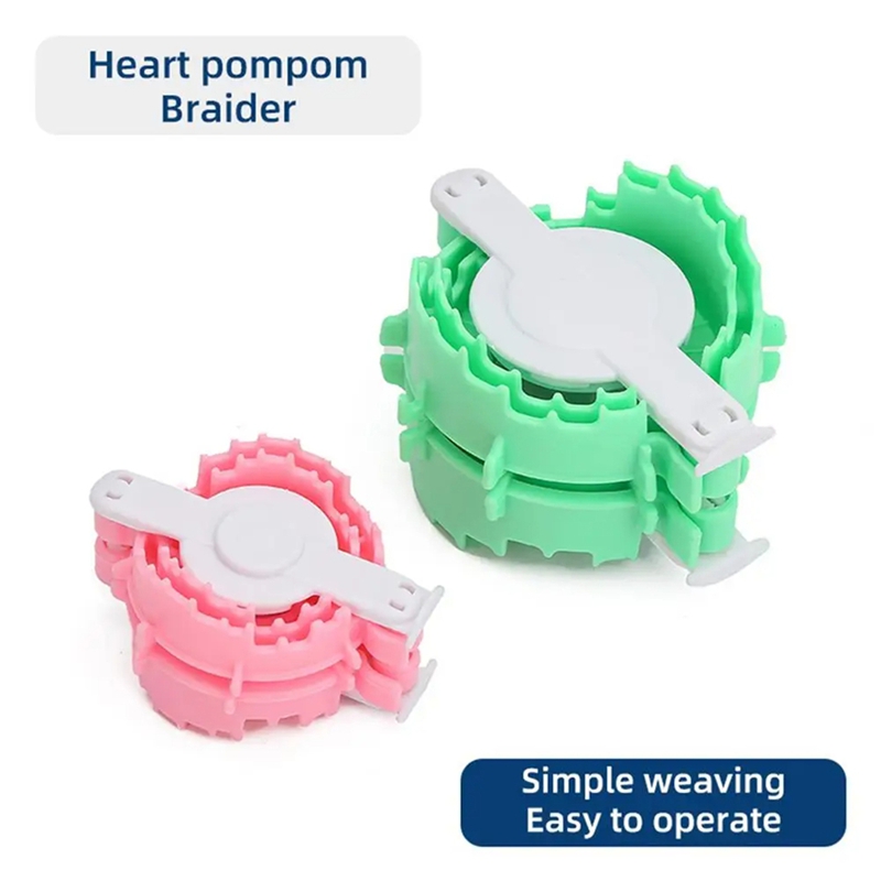 폼폼 메이커 플러프 볼 위빙 툴 하트 모양 크로셰 실  - Pom Pom Maker Tool 리뷰 및 가격
