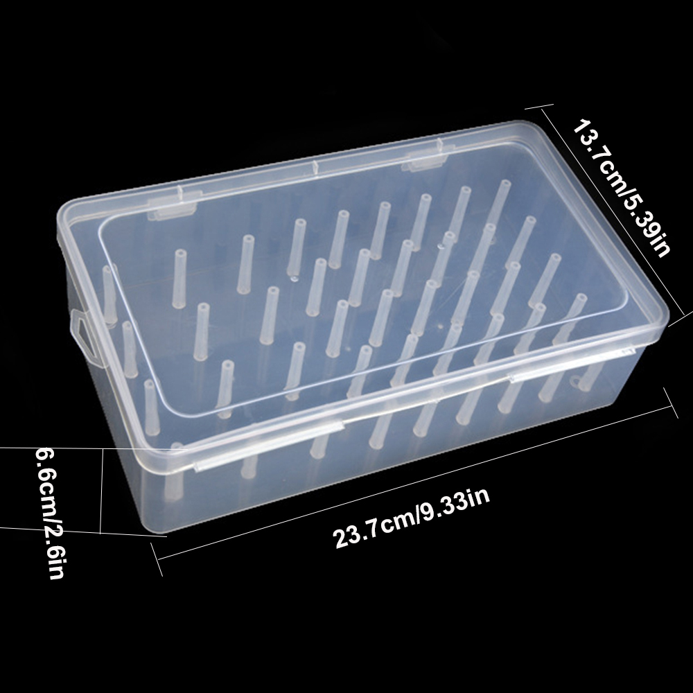 새로운 재봉사 상자 42개 스풀 보빈 휴대용 케이스 컨 - Craft Embellishment Storage 리뷰 및 가격