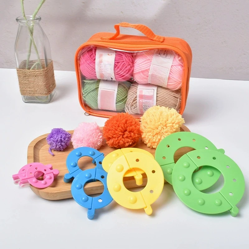 8PCS 4 크기 Fluff Ball Weaver Po - Pom Pom Maker Tool 리뷰 및 가격