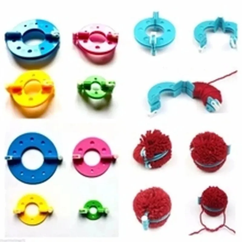 8PCS 4 크기 Fluff Ball Weaver Po - Pom Pom Maker Tool 리뷰 및 가격