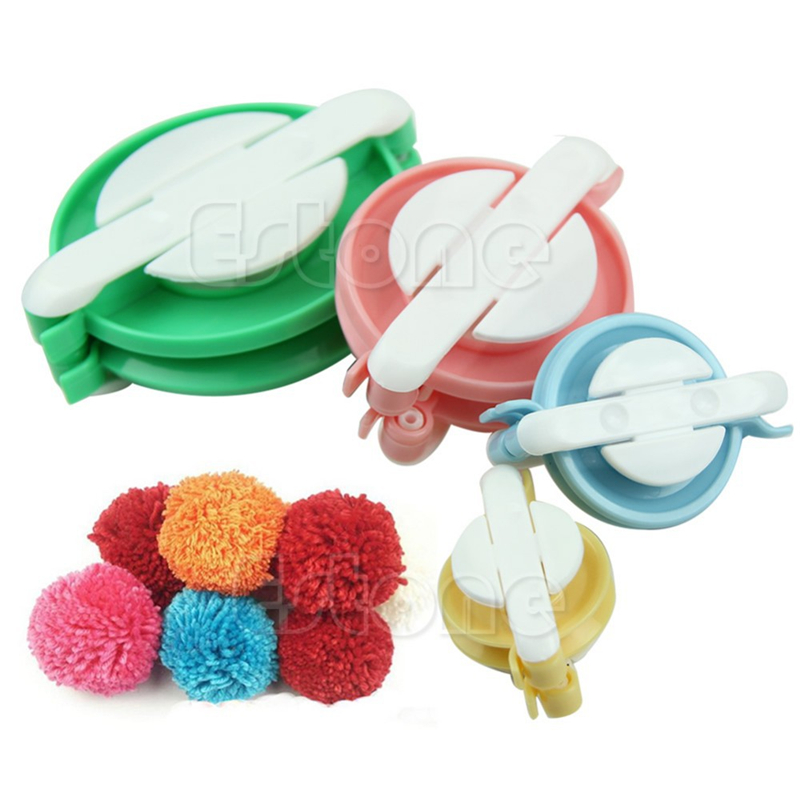 폼폰 세트 의류 Bommel 폼폼 메이커 클로버 보풀  - Pom Pom Maker Tool 리뷰 및 가격