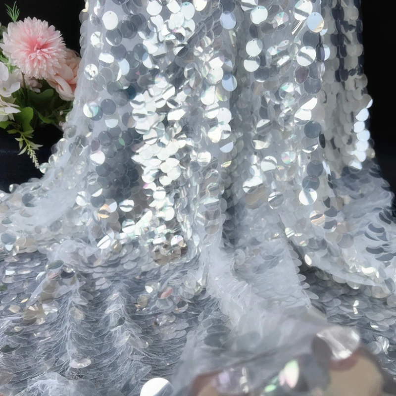 결혼식 드레스용 암호화 크리스탈 스팽글 원단, 커튼 장 - Crystal Mesh Fabric 리뷰 및 가격