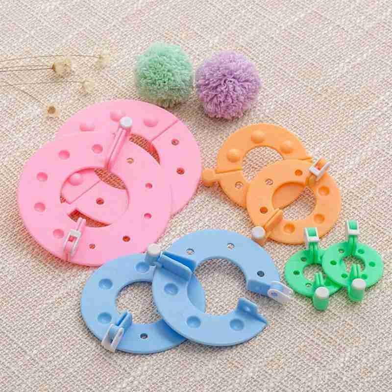 8Pcs 4 크기 플라스틱 폼폼 메이커 세트, 3.5/ - Pom Pom Maker Tool 리뷰 및 가격