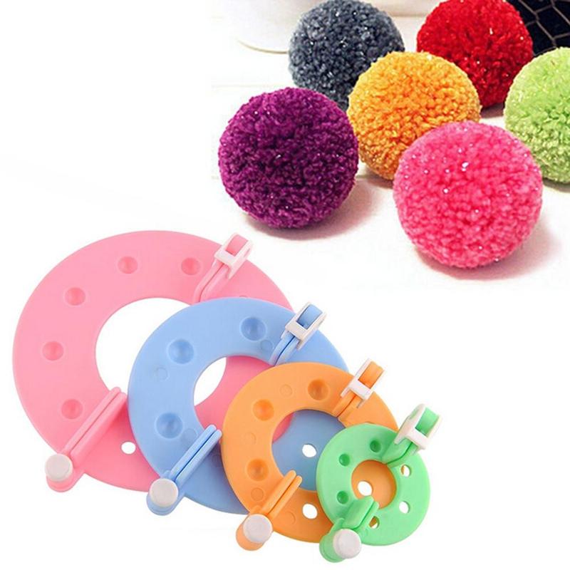 8Pcs 4 크기 플라스틱 폼폼 메이커 세트, 3.5/ - Pom Pom Maker Tool 리뷰 및 가격