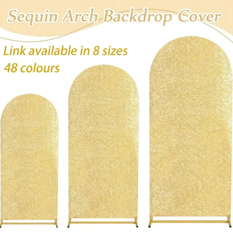스팽글 아치 원단 배경 커버, 단색 반짝이 풍선 배경, - Sequin Fabric Panel 리뷰 및 가격