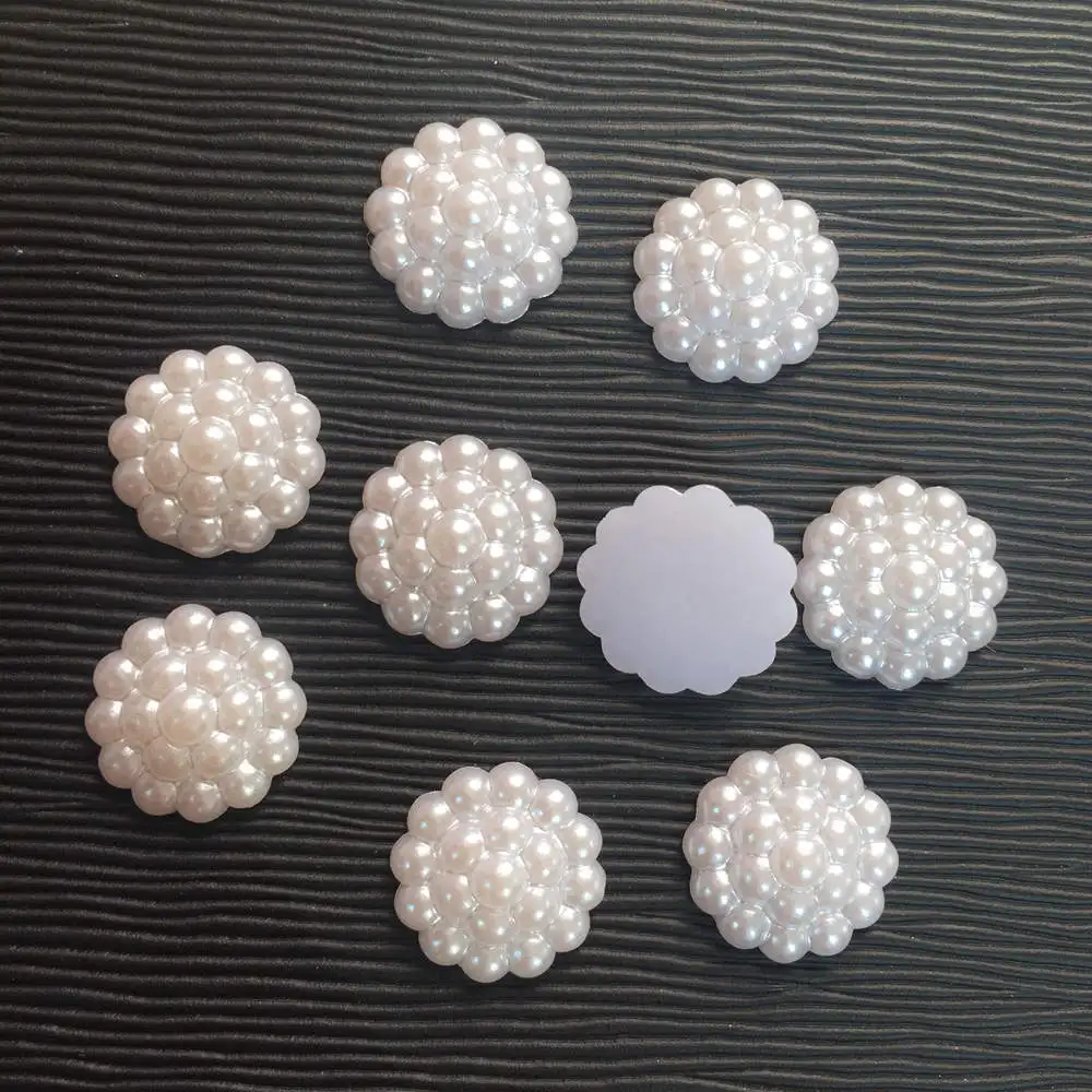 80개/세트 플랫백 진주 크리스마스 공예 카드 제작 장 - Embellishment Glue Craft 리뷰 및 가격